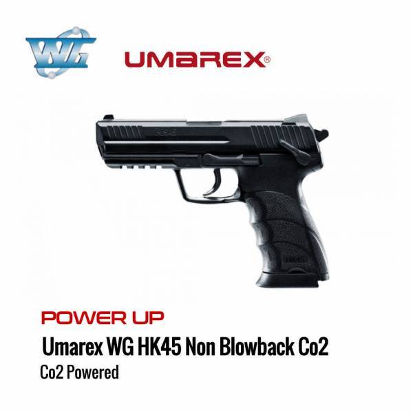 [해외] Umarex WG 윈건 HK45 Co2 가스 논블로우백 Power UP