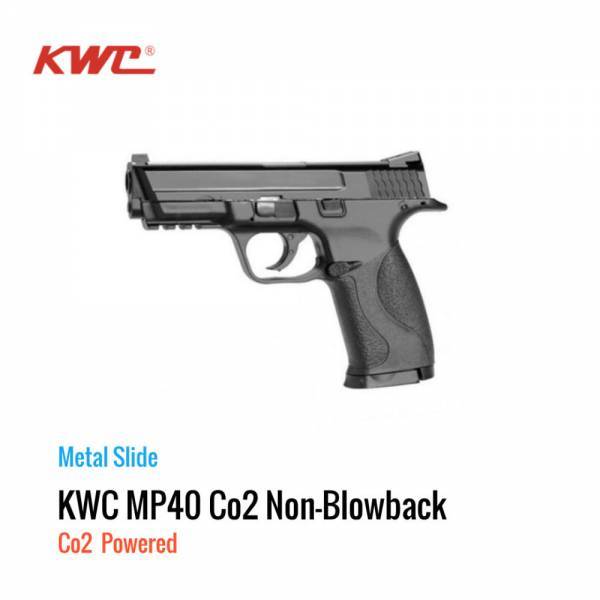 [해외] KWC SW MP40 Co2 논블로우백 메탈 슬라이드