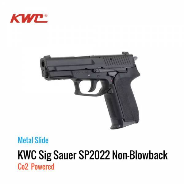 [해외] KWC Sig Sauer SP2022 Co2 논블로우백 메탈 슬라이드