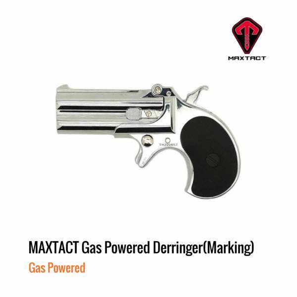 [해외] MAXTACT Gas Derringer 풀메탈 각인 Silver