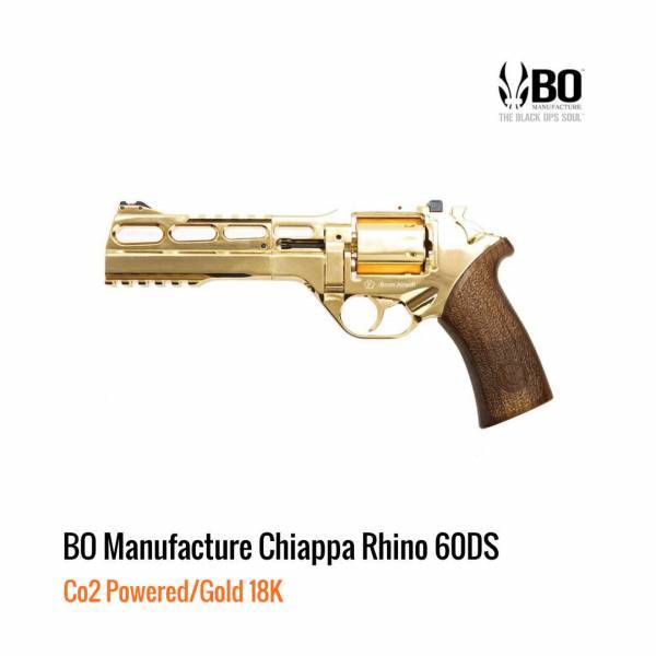 [해외] BO Manufacture Chiappa Rhino 60DS 골드 18k