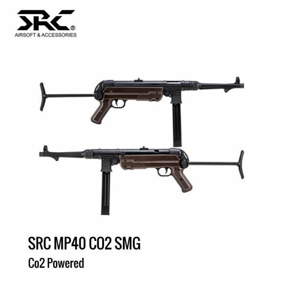 [해외] SRC MP40 CO2 블로우백 SMG 라이플