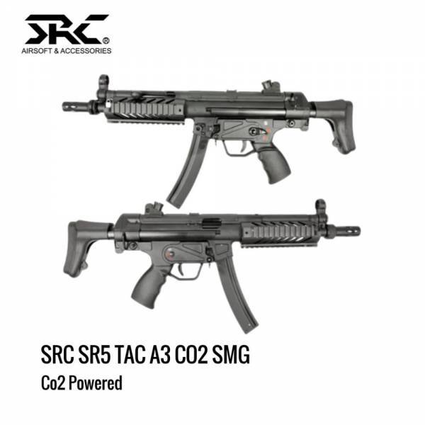 [해외] SRC MP5 SR5 TAC A3 CO2 블로우백 SMG 라이플