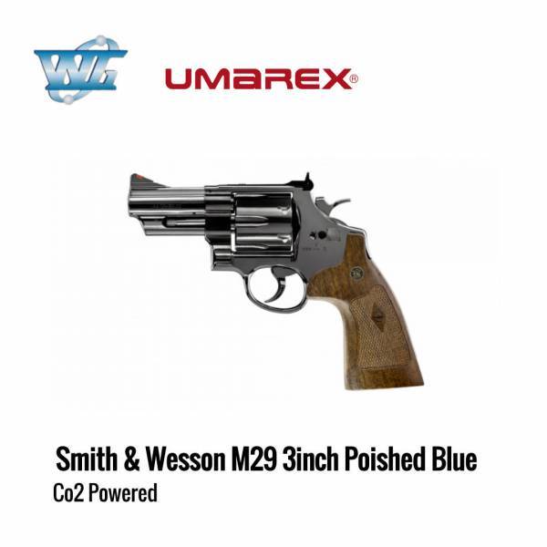 [해외] 윈건 Umarex WG M29 Co2 리볼버 3인치 폴리쉬블루 스미스웨슨