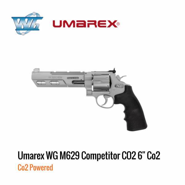 [해외] 윈건 Umarex M629 Competitor Co2 리볼버 6인치 실버 스미스웨슨
