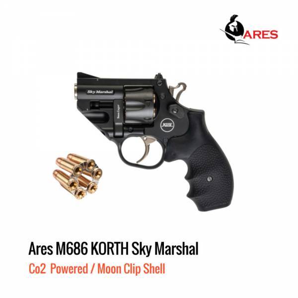 [해외] Ares M686 Sky Marshal 스카이마샬 Co2 리볼버