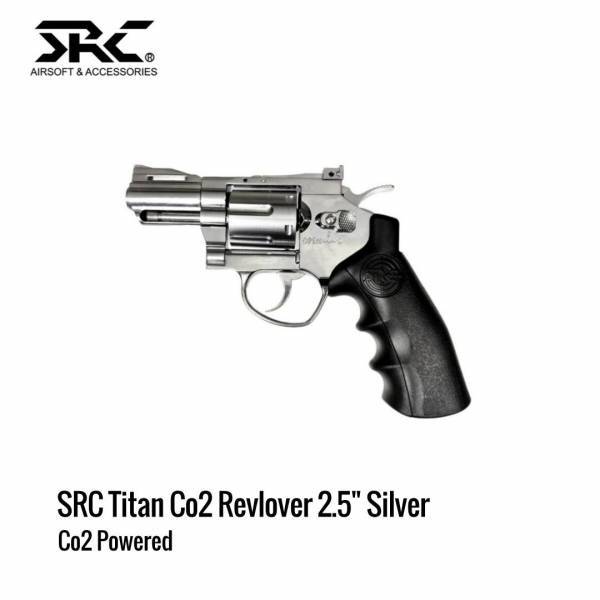 [해외] SRC Titan Co2 리볼버 2.5인치 실버