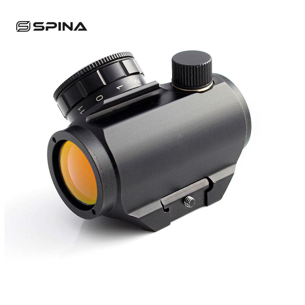 [해외] 도트 사이트 레드닷 1x25 20mm 레일 Spina Optics 전술 광학 Red dot