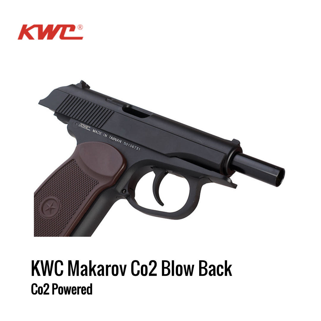 [해외] KWC Makarov Co2 블로우백 가스건 풀메탈