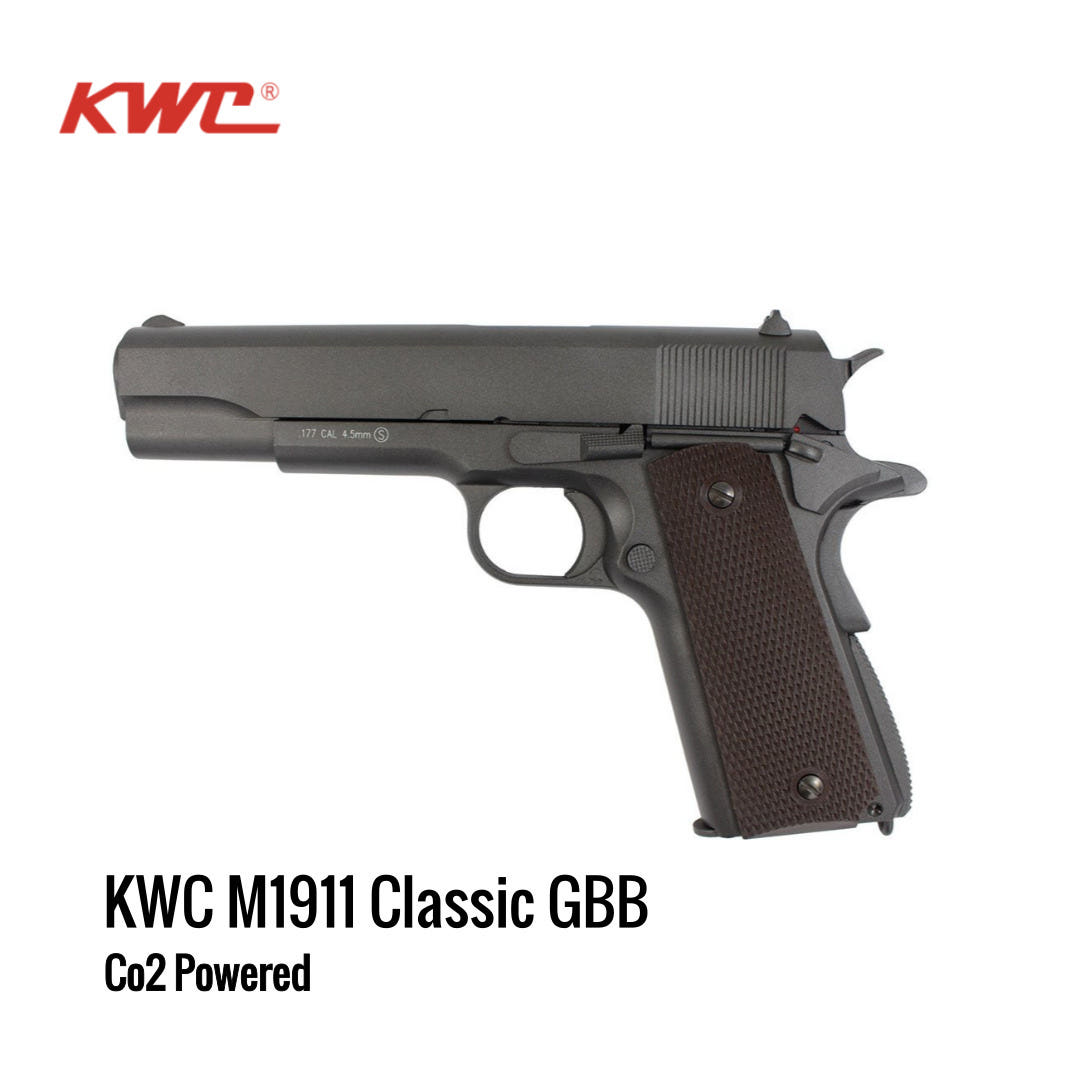 [해외] KWC M1911 Classic Co2 블로우백 가스건