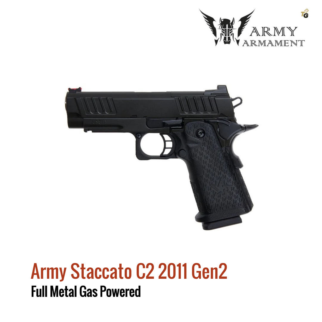[해외] Army Staccato C2 2011 Gen2 가스 블로우백 풀메탈