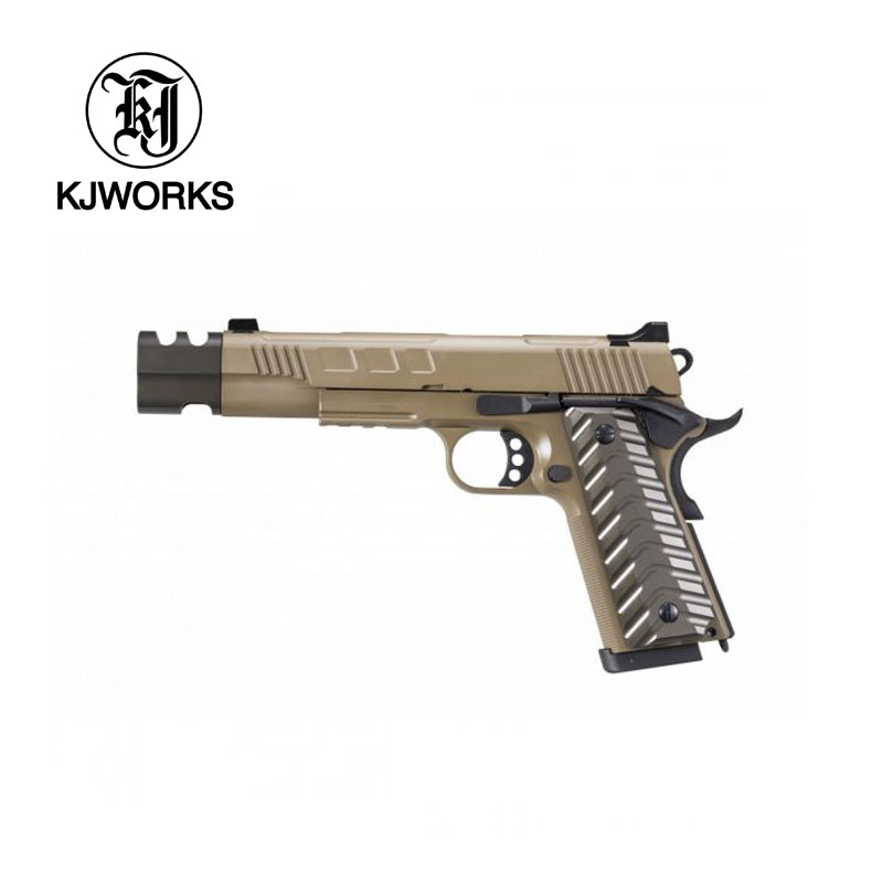 [해외] KJW KP-16 Co2 가스건 블로우백 TAN