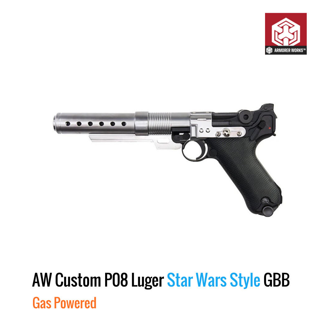 [해외] AW Custom P08 Luger 스타워즈 가스 블로우백 피스톨