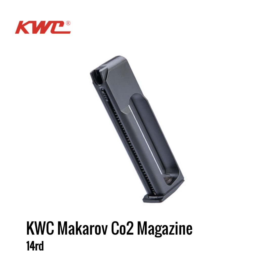 [해외] KWC Makarov 논블로우백 Co2 탄창 14rd