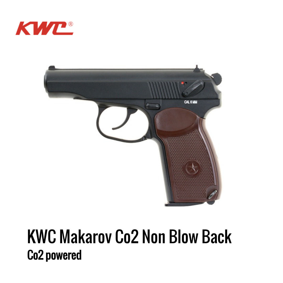 [해외] KWC Makarov Co2 논블로우백 가스건