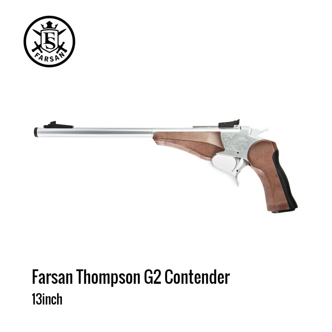 [해외] Farsan Thompson G2 Contender  가스건 370mm 13인치 실버