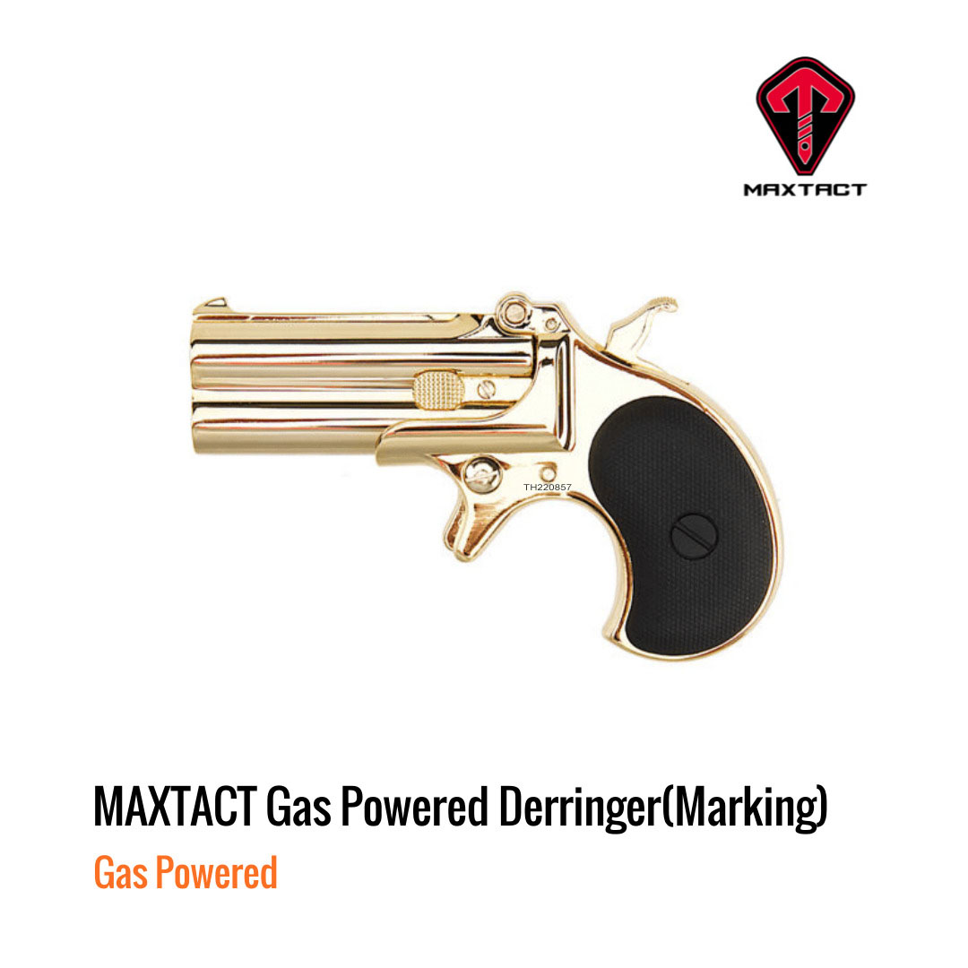 [해외] MAXTACT Gas Derringer 풀메탈 각인 Gold