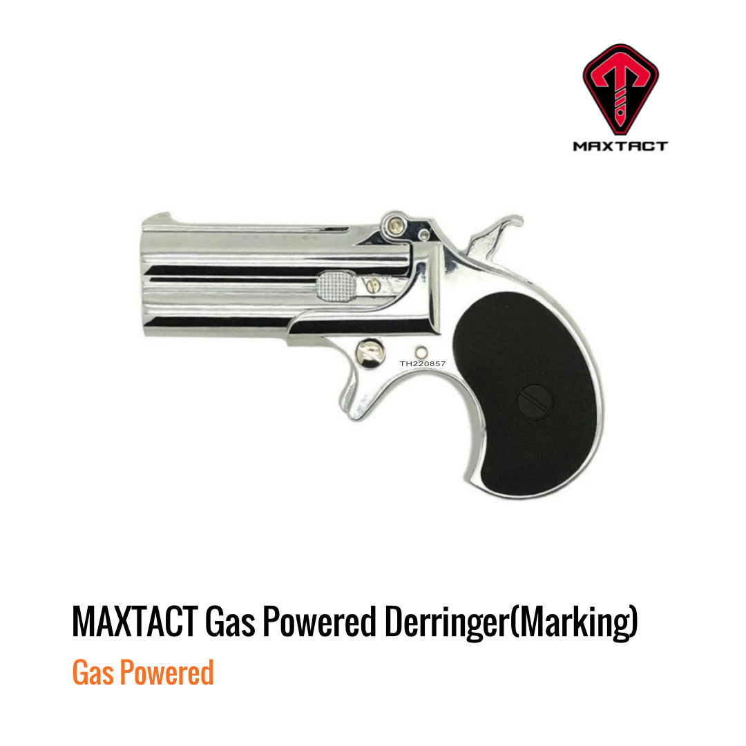 [해외] MAXTACT Gas Derringer 풀메탈 각인 Silver