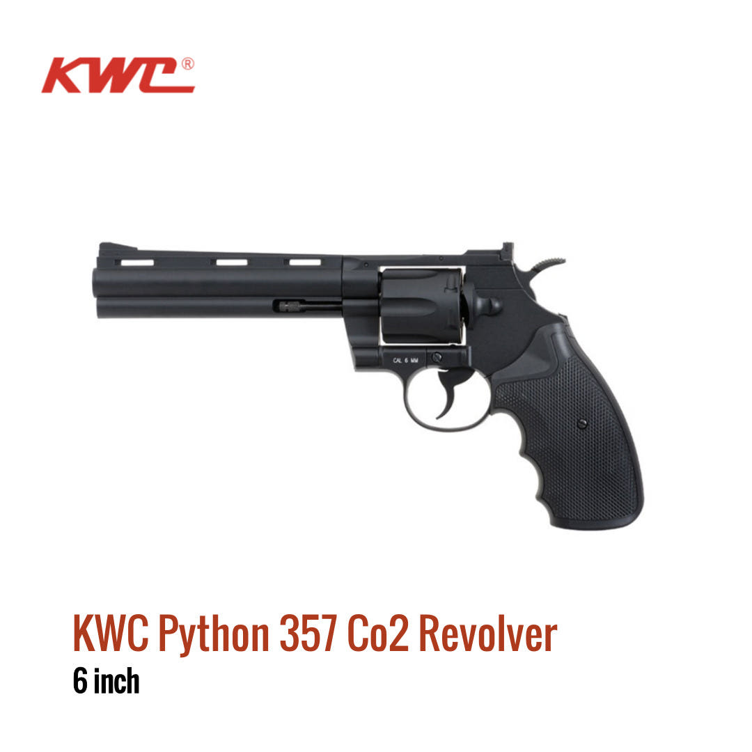 [해외] KWC Python 357 6인치 CO2 리볼버 풀메탈