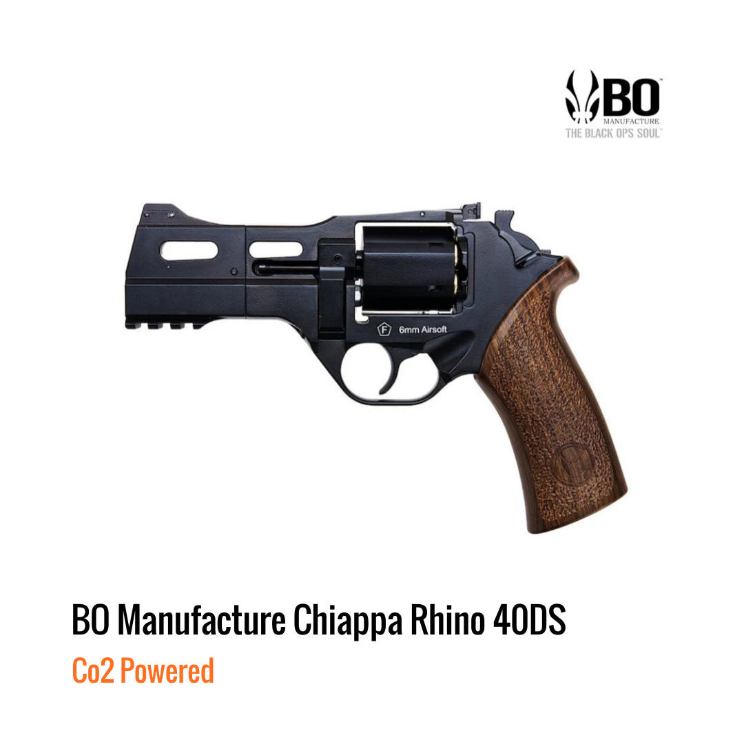 [해외] BO Manufacture Chiappa Rhino 40DS 블랙