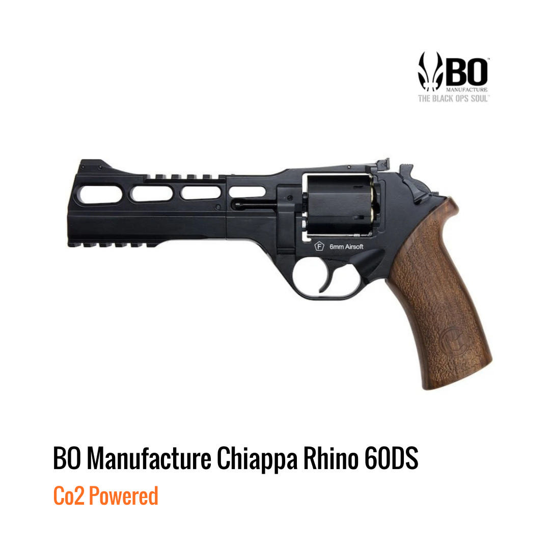 [해외] BO Manufacture Chiappa Rhino 60DS 블랙