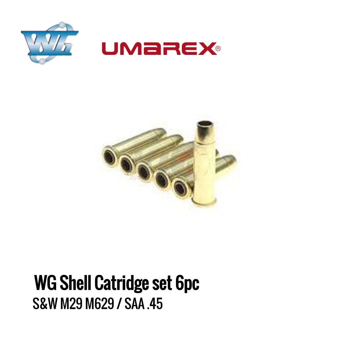[해외] 윈건 WG S&W M29 M629  SAA .45 카트리지 쉘 6 pcs 스미스웨슨