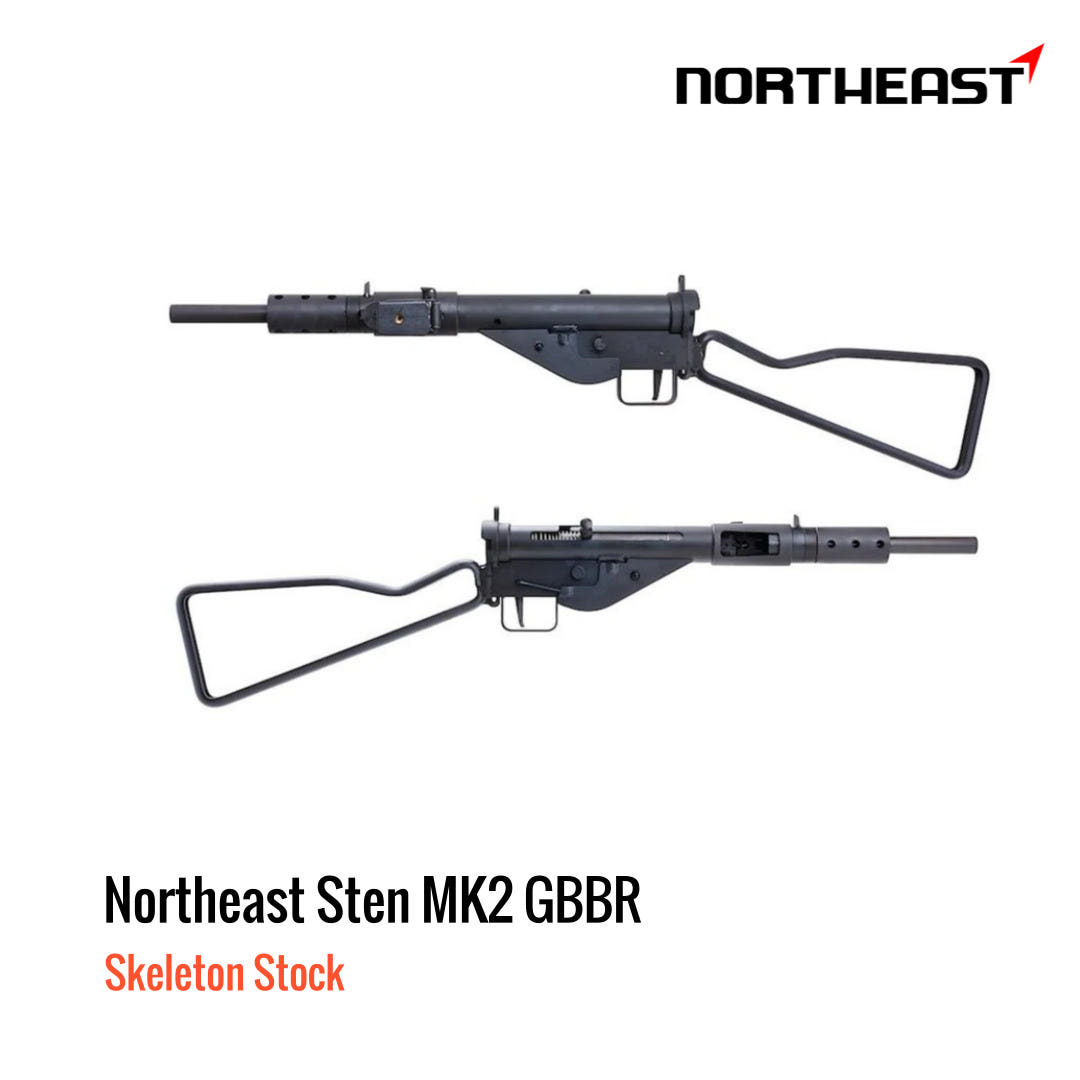 [해외] Northeast Sten MK2 GBBR Skeleton 스톡