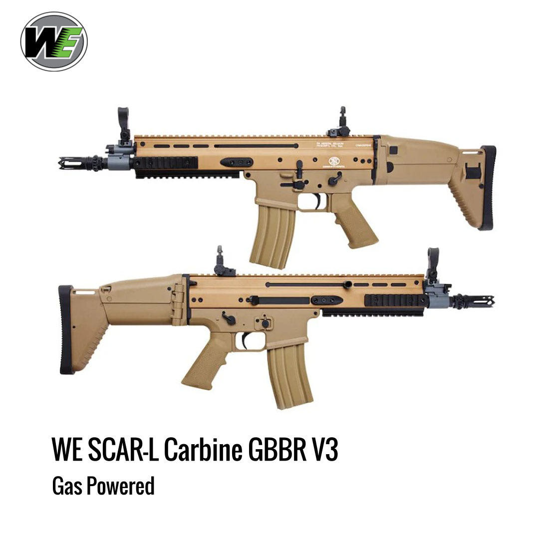 [해외] WE SCAR-L CQC GBBR V3 가스 블로우백 라이플 탄색