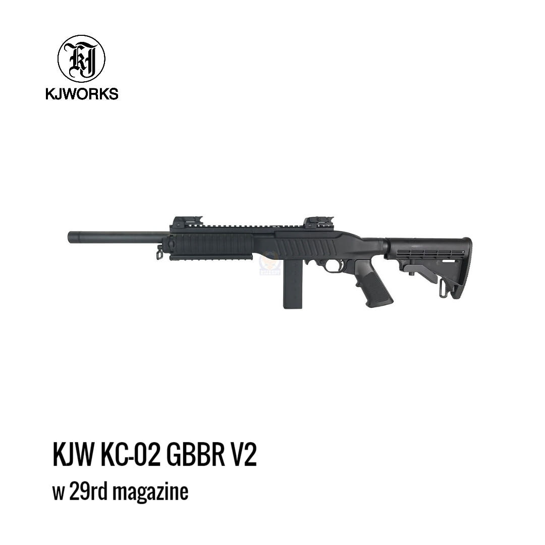 [해외] KJW KC-02 V2 가스 블로우백 라이플 스나이퍼건