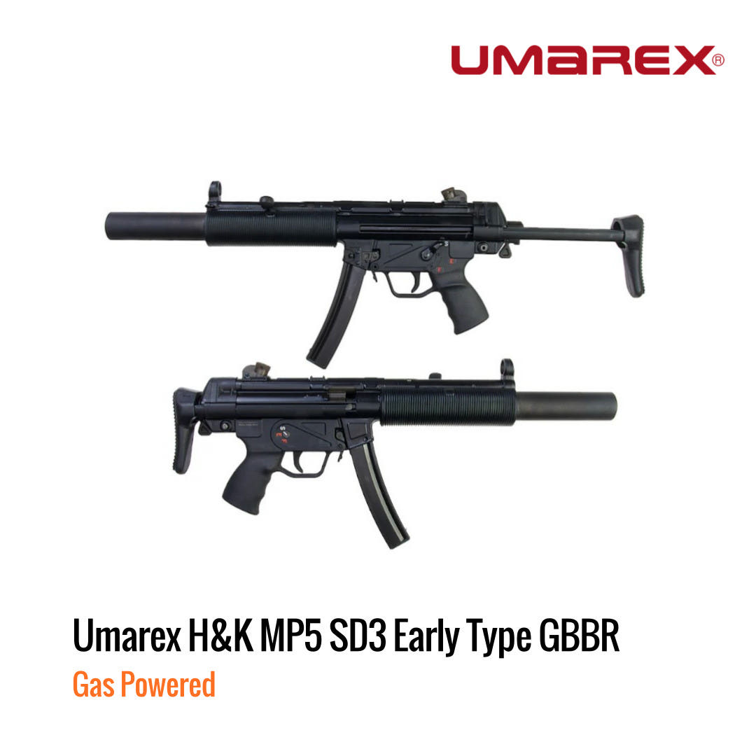 [해외] Umarex VFC MP5 SD3 Early Type V2 가스 블로우백 라이플 SMG