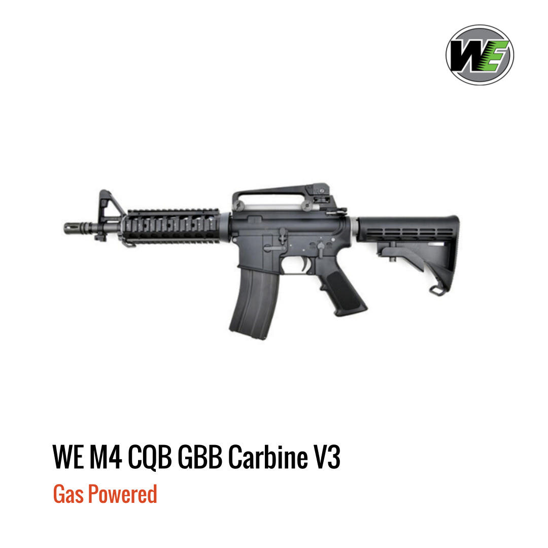 [해외] WE M4 CQB Carbine V3 가스 블로우백 라이플