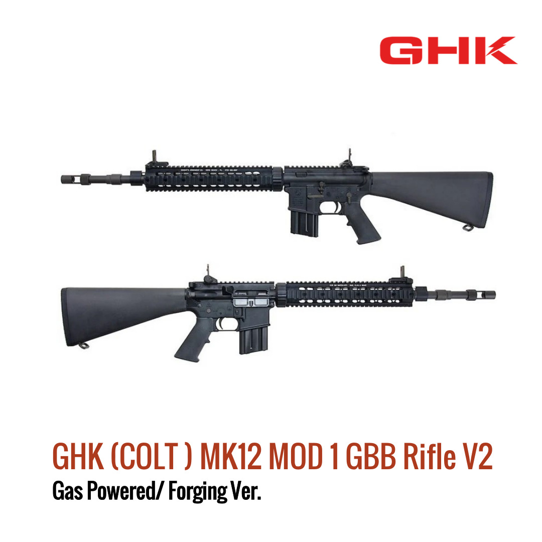 [해외] GHK COLT MK12 MOD 1 가스 블로우백 라이플 V2