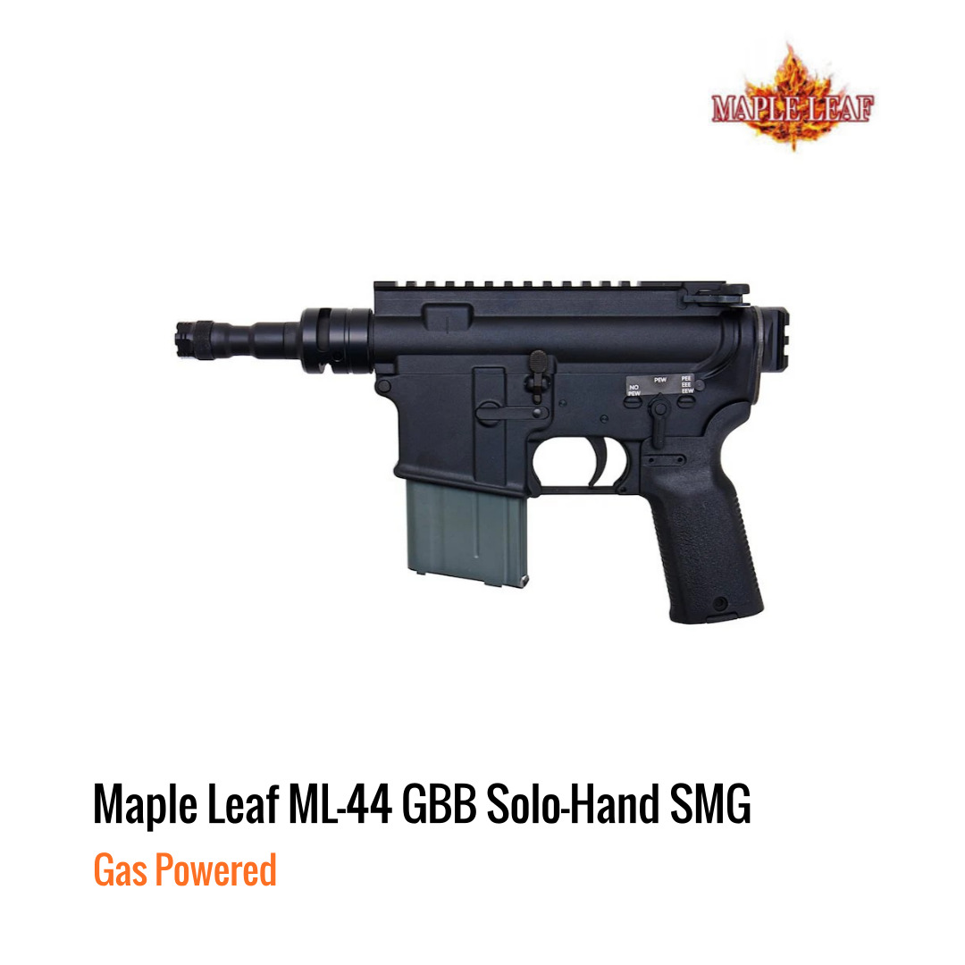 [해외] Maple Leaf ML-44 GBB Solo-Hand SMG