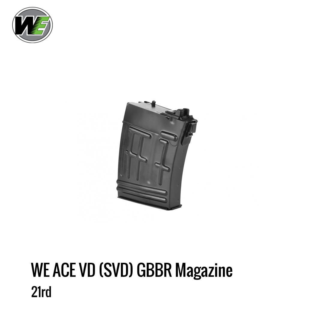 [해외] WE ACE VD(SVD) 가스 탄창 21rd