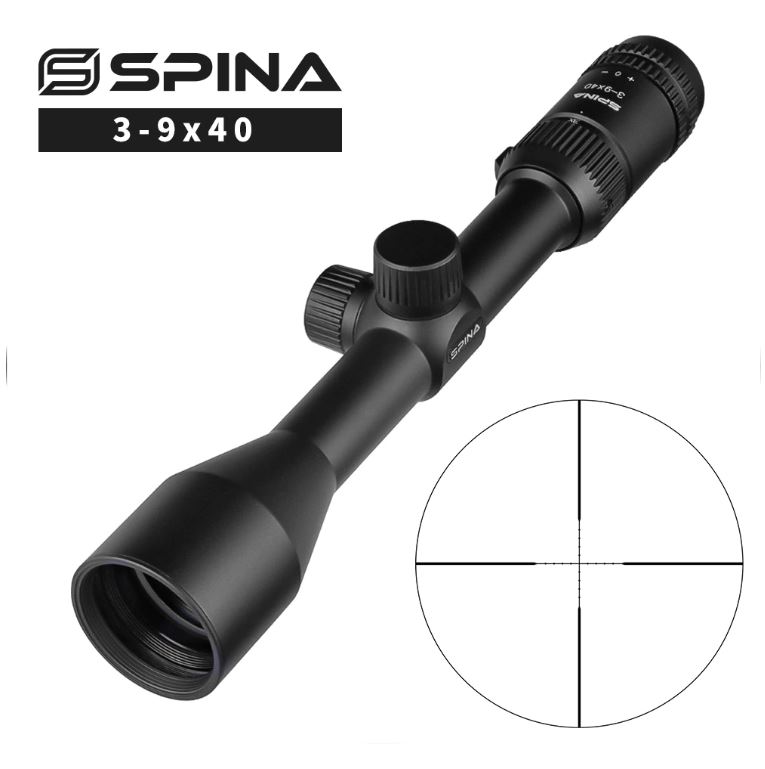 [해외] 9배율 3-9x40 HD 라이플 스코프 SPINA SP-3940