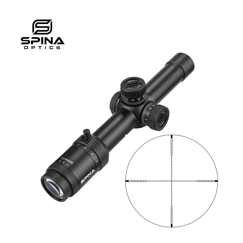 [해외] 6배율 1.2-6x24 라이플 스코프 쇼트 SPINA SP-1624-SFP