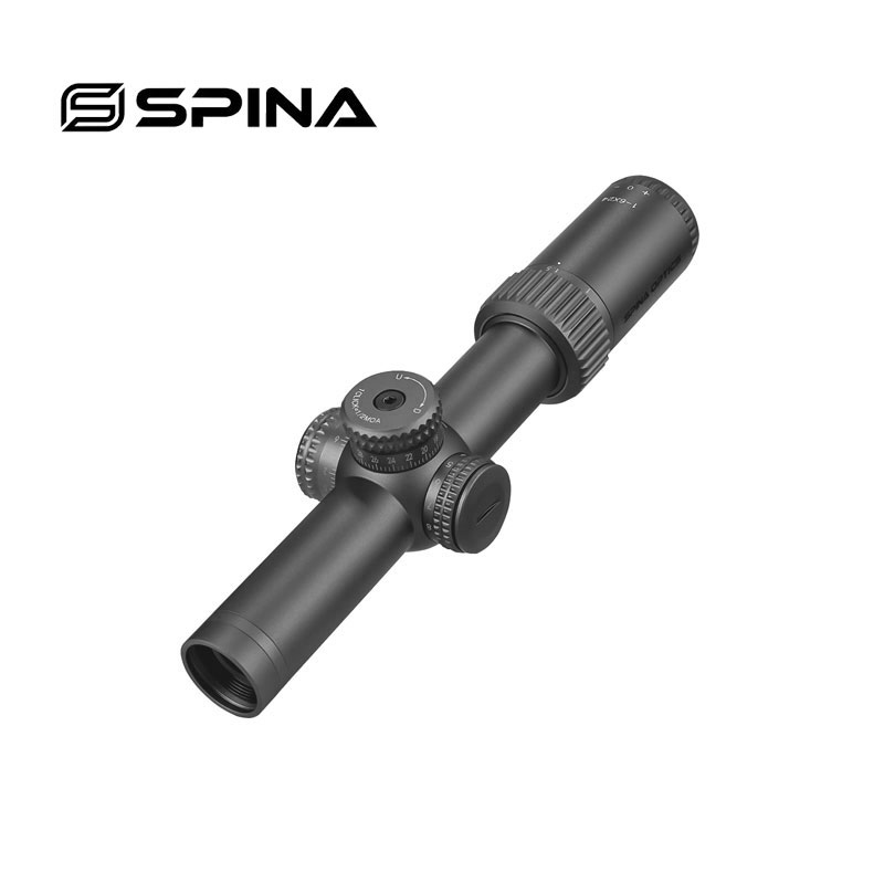 [해외] 6배율 1-6x24 IR 라이플 스코프 쇼트 SPINA SP-1624-IR-BK