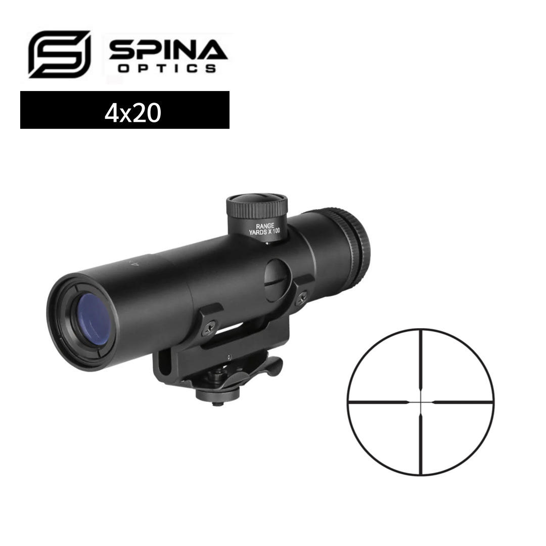 [해외] 4배율 고정 4x20 쇼트 스코프 SPINA SP-0420-AK