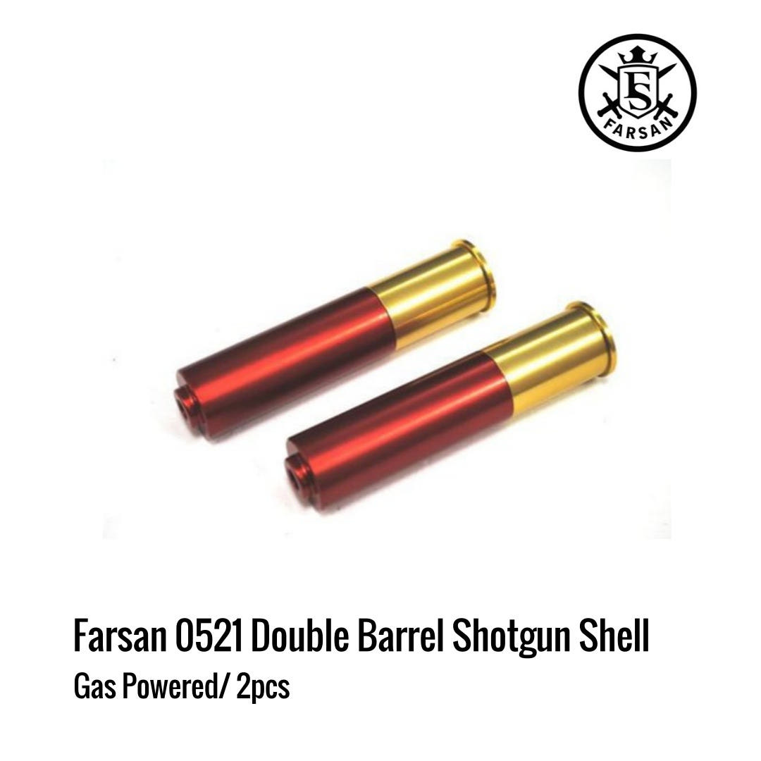 [해외] Farsan 더블바렐 가스 샷건 Shell 카트리지 2pcs