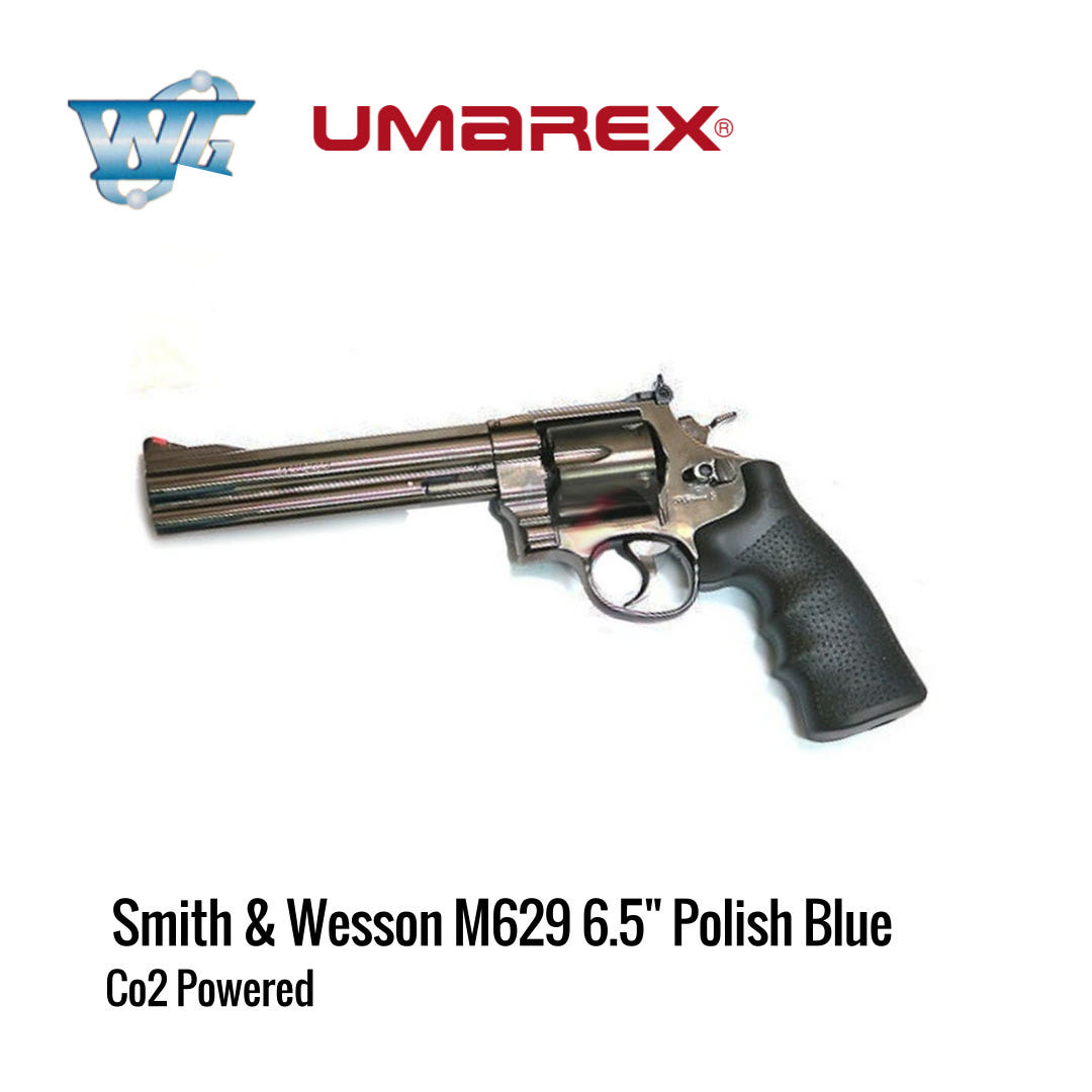 [해외] 윈건 Umarex M629 Co2 리볼버 6.5인치 폴리쉬블루 스미스웨슨