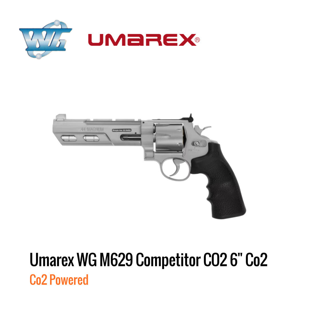 [해외] 윈건 Umarex M629 Competitor Co2 리볼버 6인치 실버 스미스웨슨